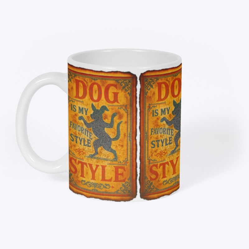 Vintage Dog Style Tee
