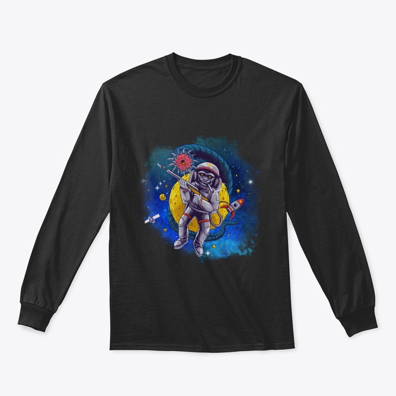 Astronaut Space Monkey galaxy