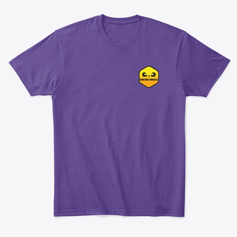 T-Shirt Bandeira Amarela Logo Cores