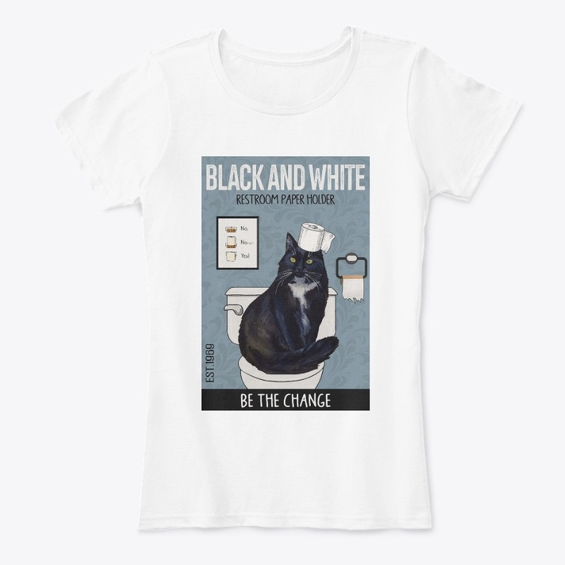 Be The Change Tuxedo Cat 