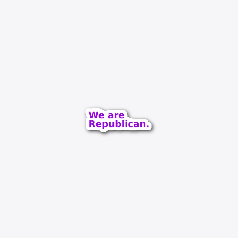 We are republican