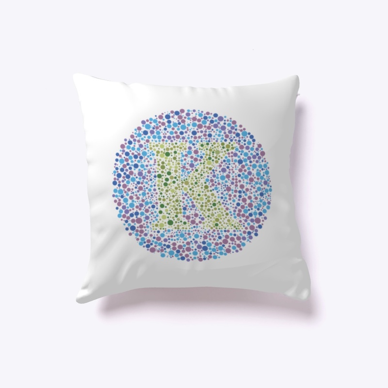 “K” Eye Test Letter Circle