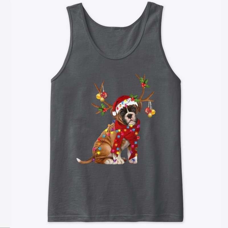 BOXER CHRISTMAS NEW T SHIRT