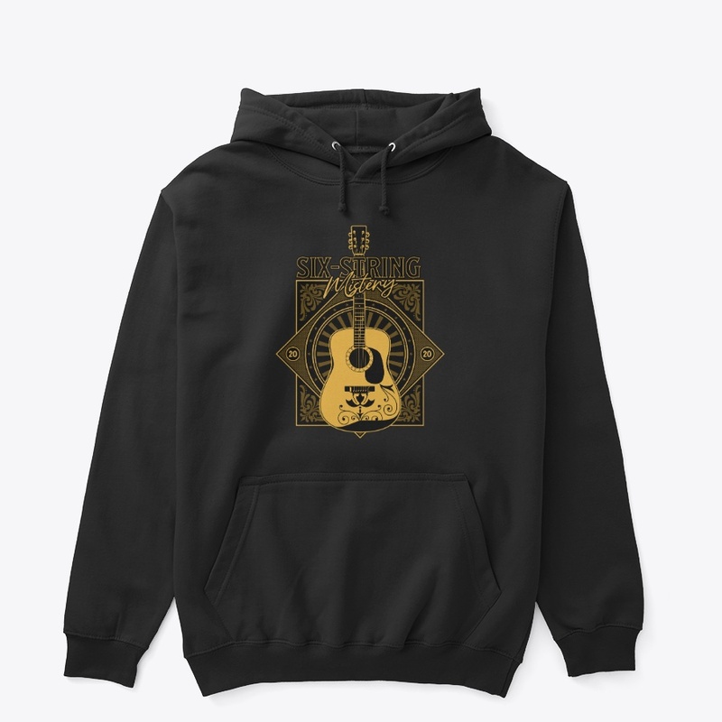 Six String Mystery Guitar Graphic Merch