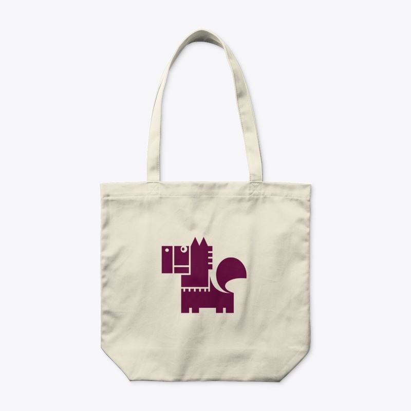 Dog design on apparels