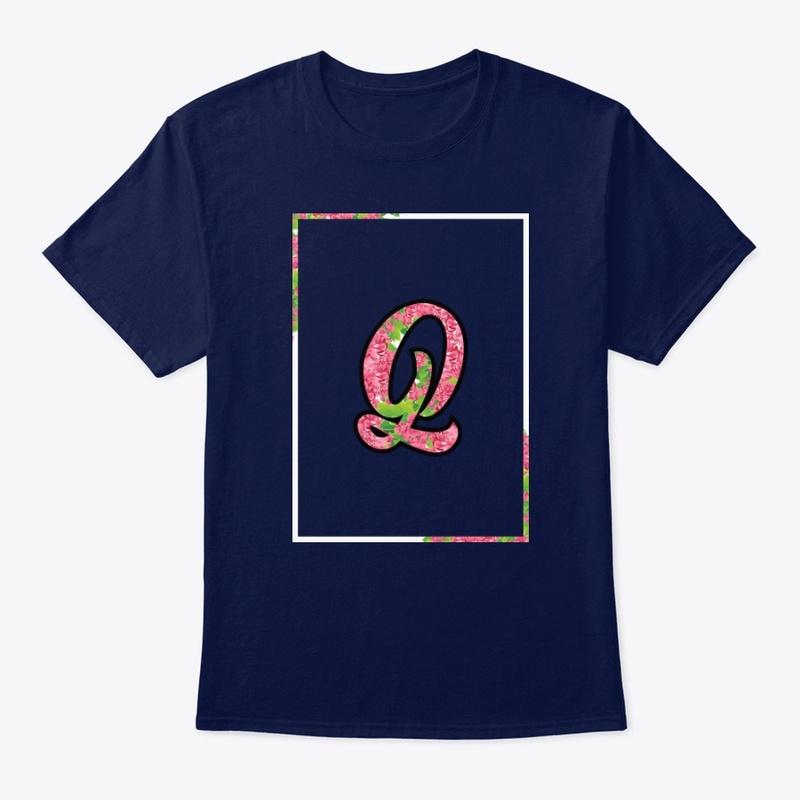 Alphabet "Q" T-shirt Spring