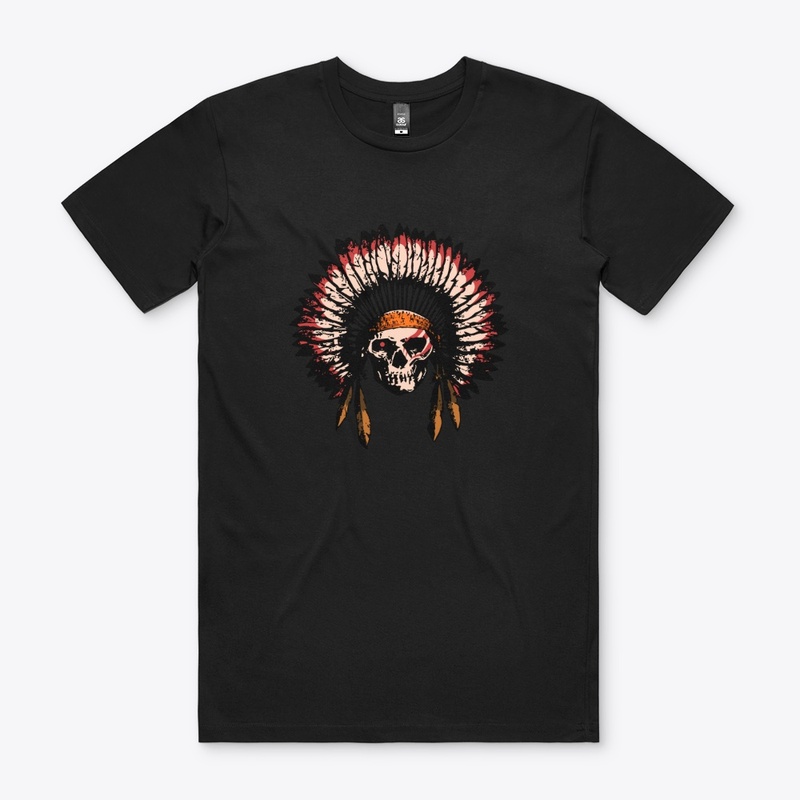 Tribal chief skull