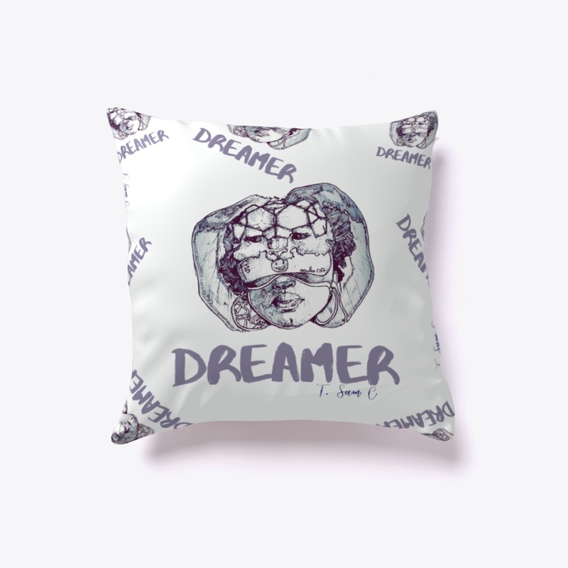 "Dreamer" Pillow and Blanket