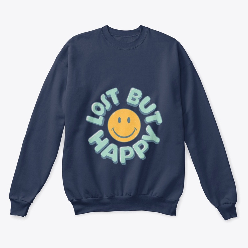 Lost But Happy Retro Smiley  😀