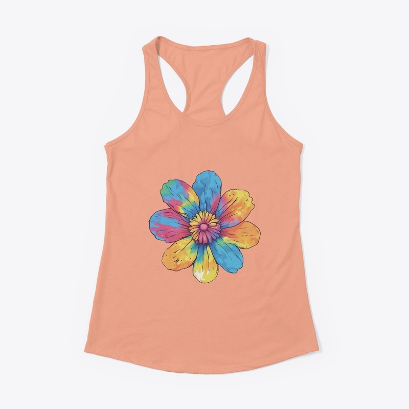 Tie-Dye Flower