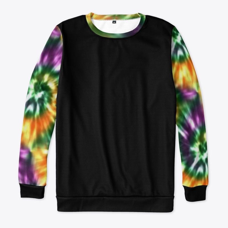 Purple and Gold Swirl Tie Dye Loungewear
