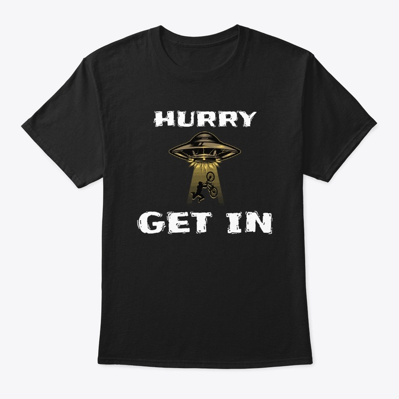 Hurry Get In UFO