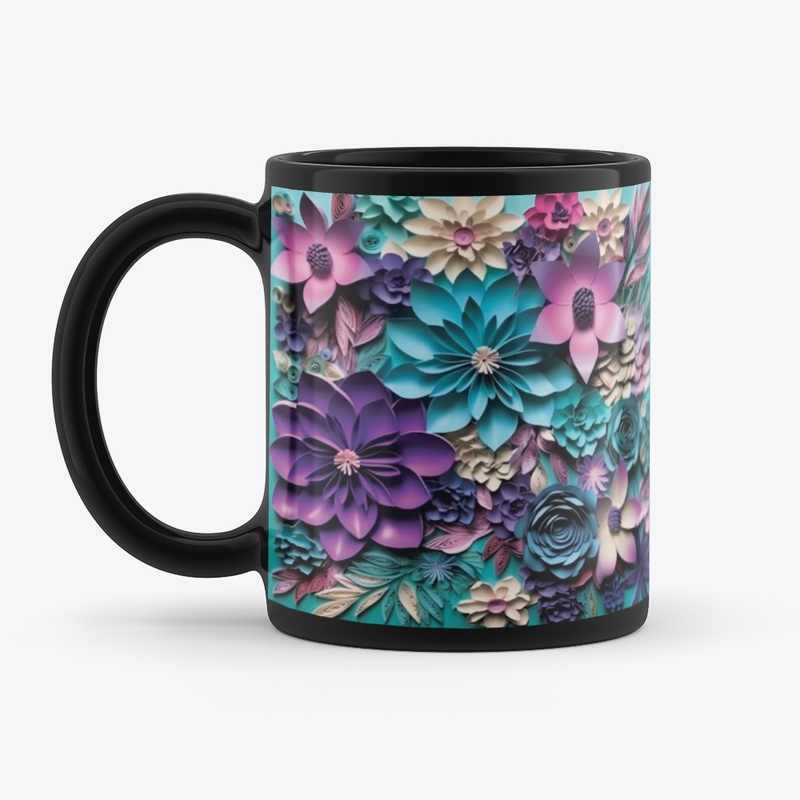Iris Ivy 3D Flower