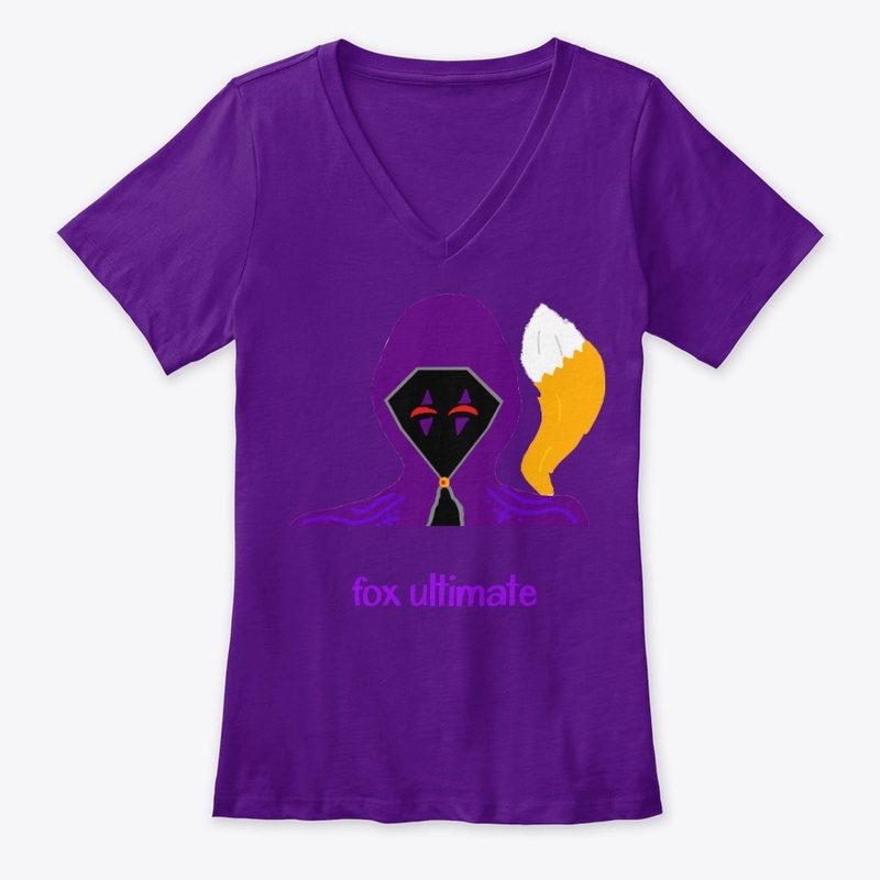 Women's premium V-neck T-shirt