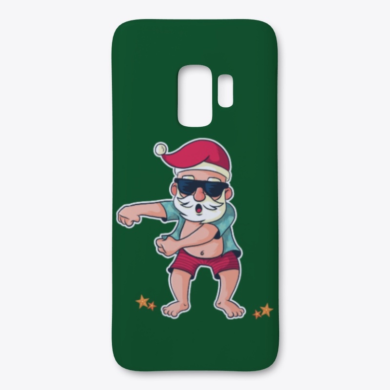 Christmas Flossing Santa