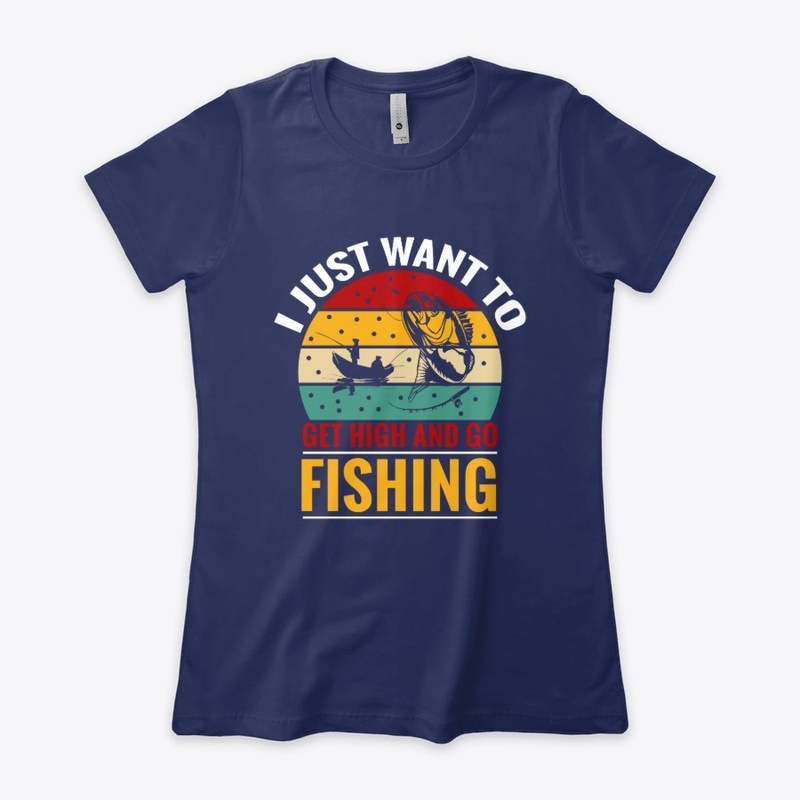 I Just Want to Go...Fishing T-shirt
