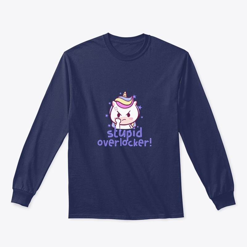 Overlocker Sewing Grumpy Unicorn!