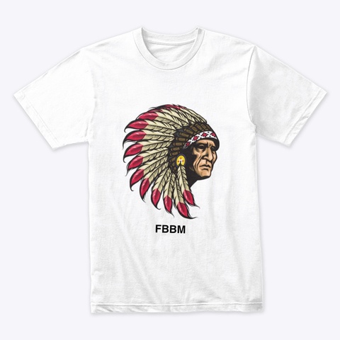 Fbbm Huncho Graphic  White T-Shirt Front