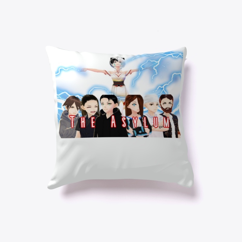 The VR Asylum Throw Pillow
