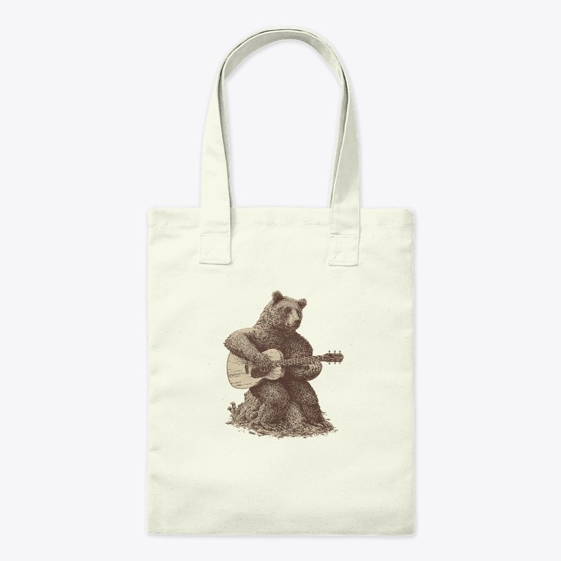 Bear Playing Guitar