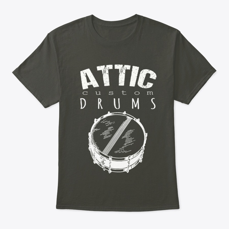 (White) Attic Custom Drums wSnare-men