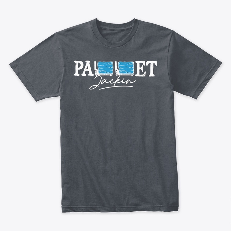 Classic Pallet Jackin Logo In White