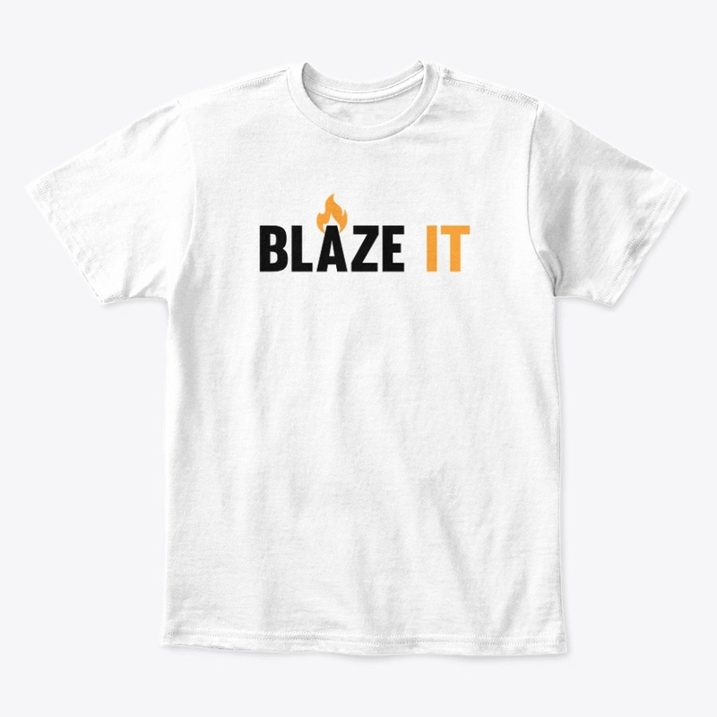 Blaze It! Black on White 1