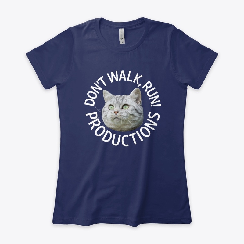 Don't Walk, RUN! - Cat Logo