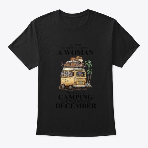 Born In September Never Underestimate A  Black T-Shirt Front