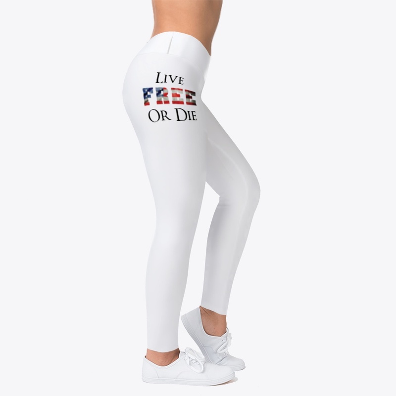 Live Free or Die (White)