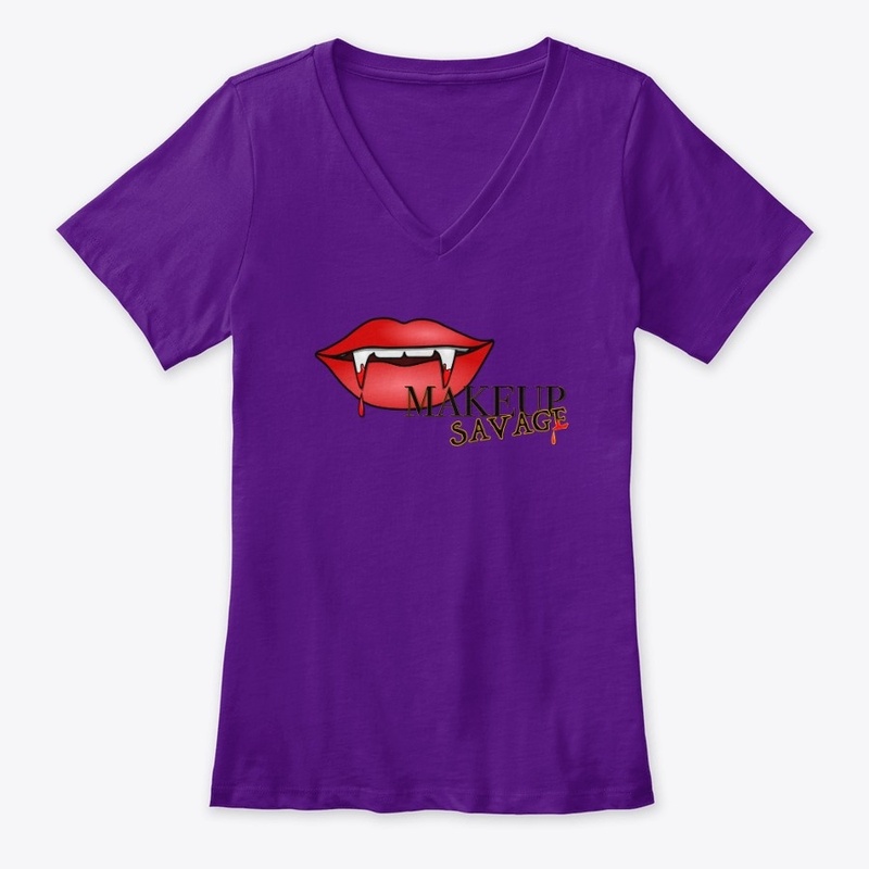Makeup Savage Premium V Neck Halloween 