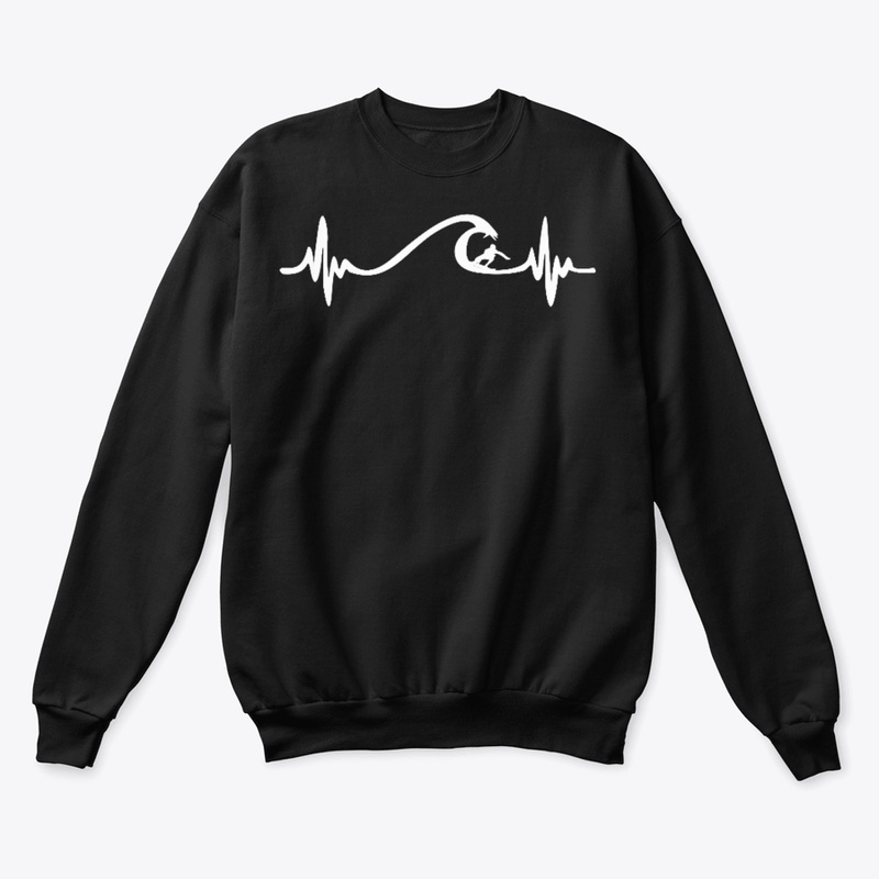 My Heart Beats Surf T Shirt