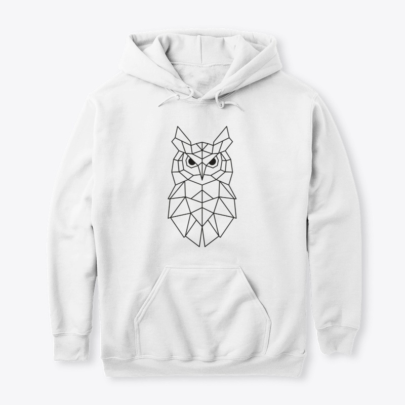 owl art graphic tshirt 