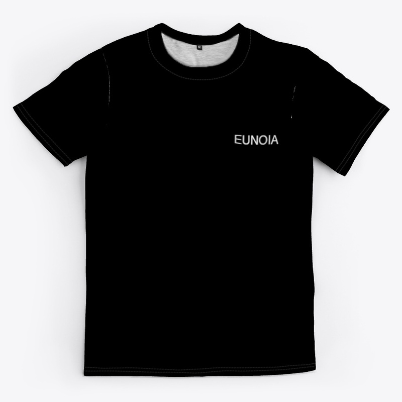 [EUNOIA] lettering T-shirt