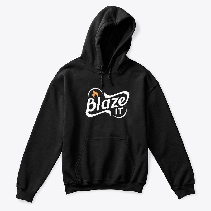 Blaze It! White on Black 2