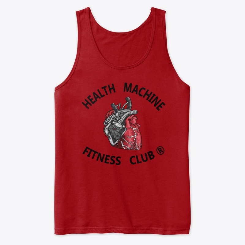 Health Machine Fitness Club Tank Top