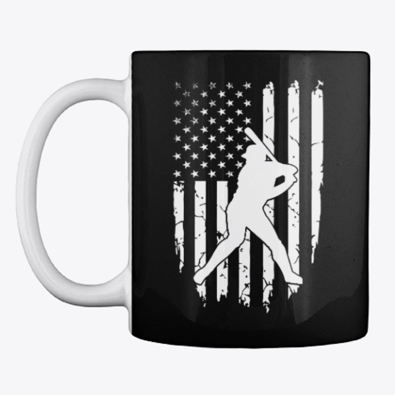 Baseball American Flag 4th of  July