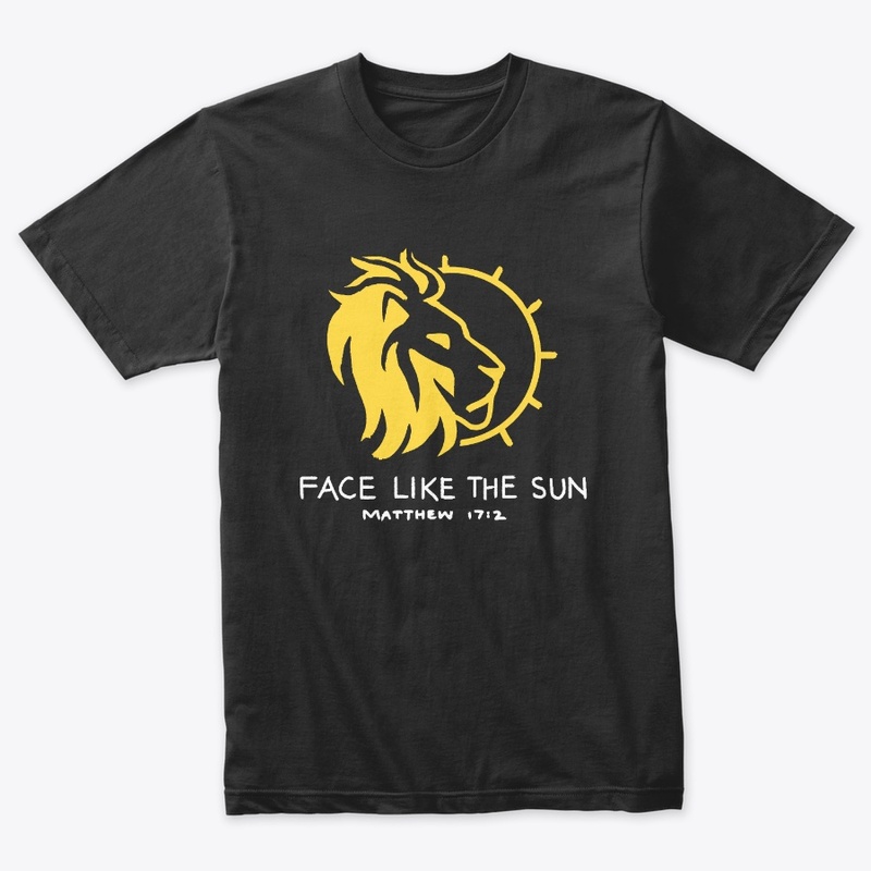 Face Like The Sun - Matthew 17:2 Design