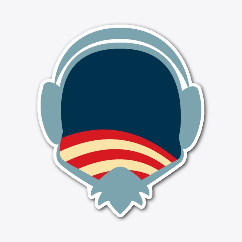 Polititac Head Sticker