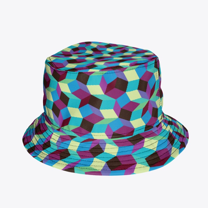 Blue Green Purple Pattern