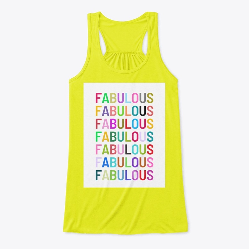 COLORFUL FABULOUS LETTERS
