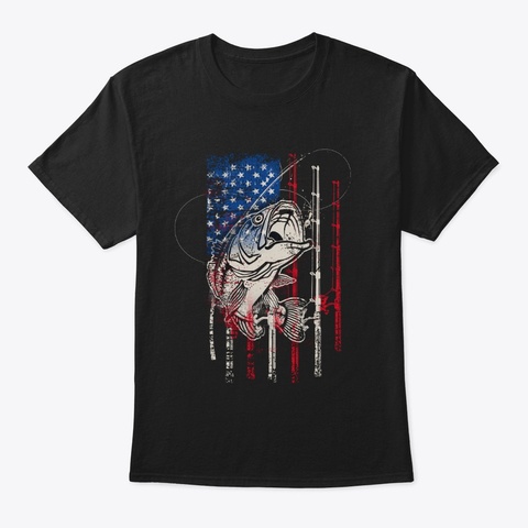 Patriot Black T-Shirt Front