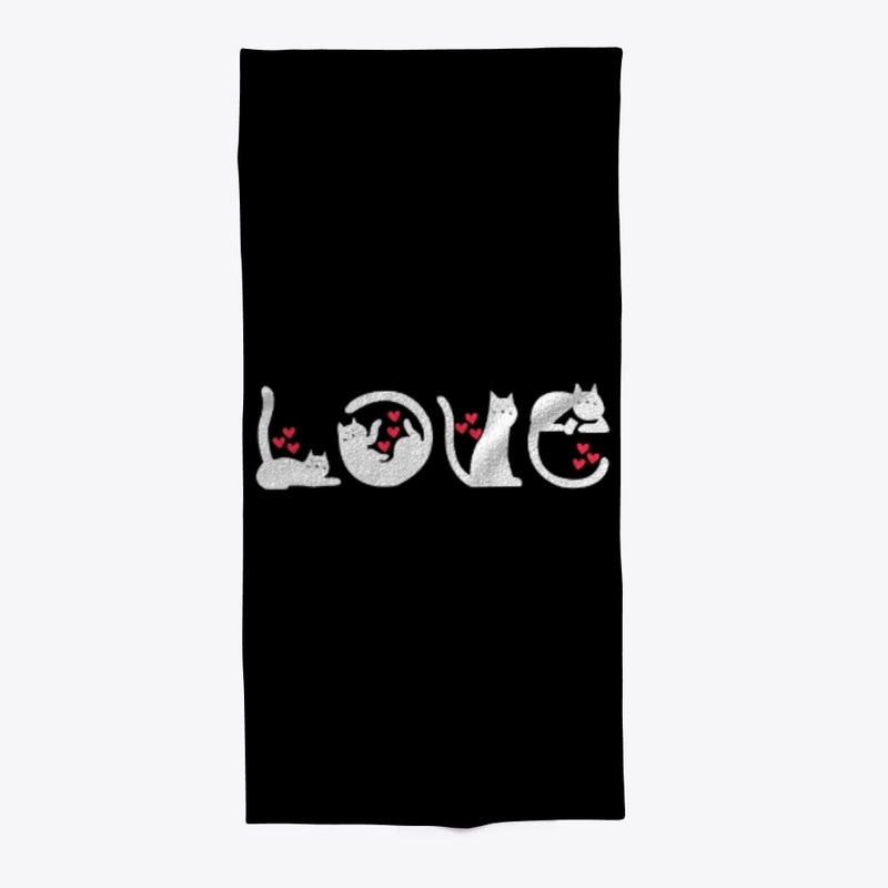 Un amour de chat "LOVE"