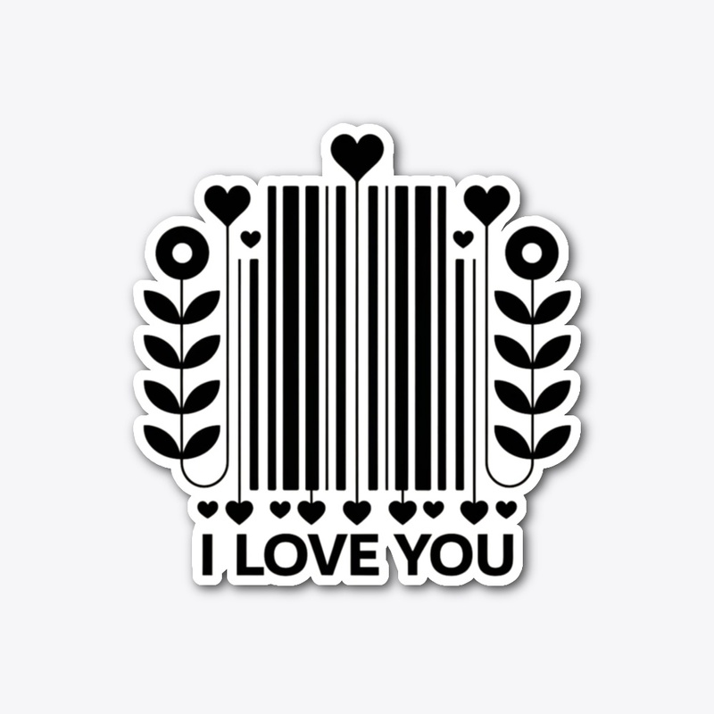 Romantic Motif Love Design