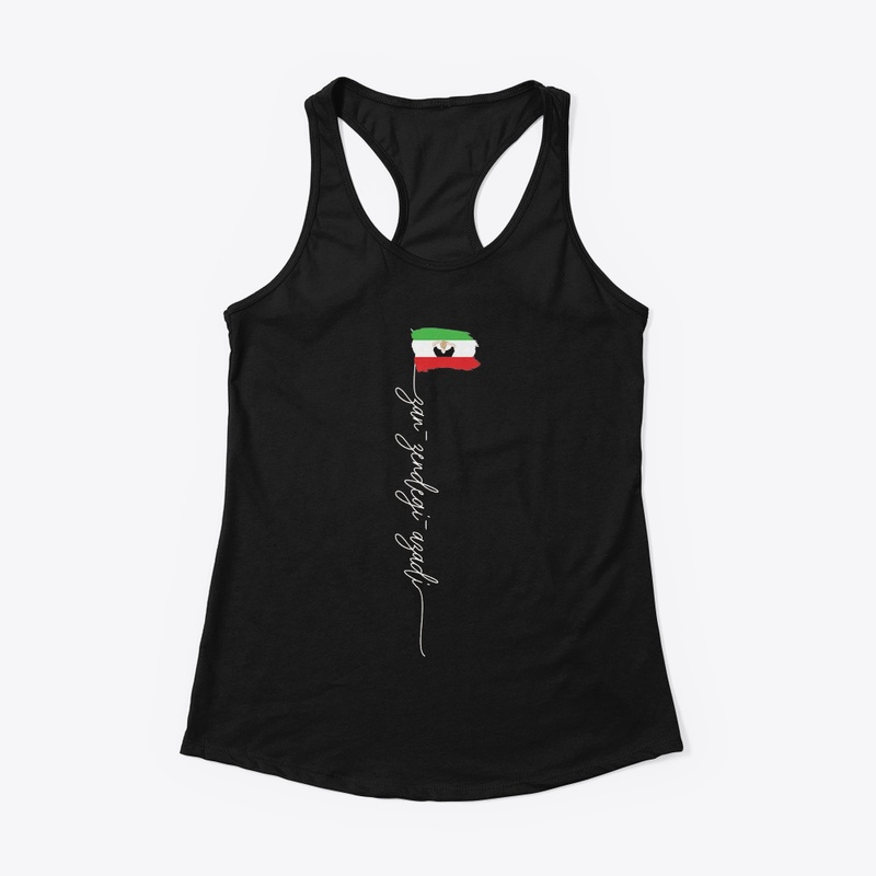 Iranian Flag ZAN ZENDEGI AZADI