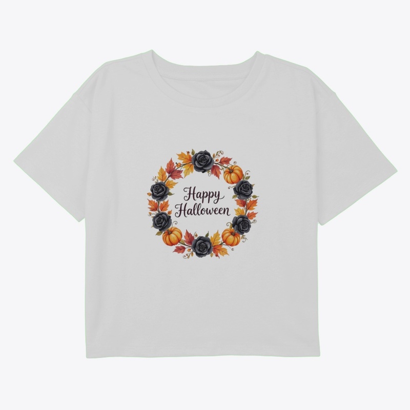 Haunting Harvest Wreath T-Shirt