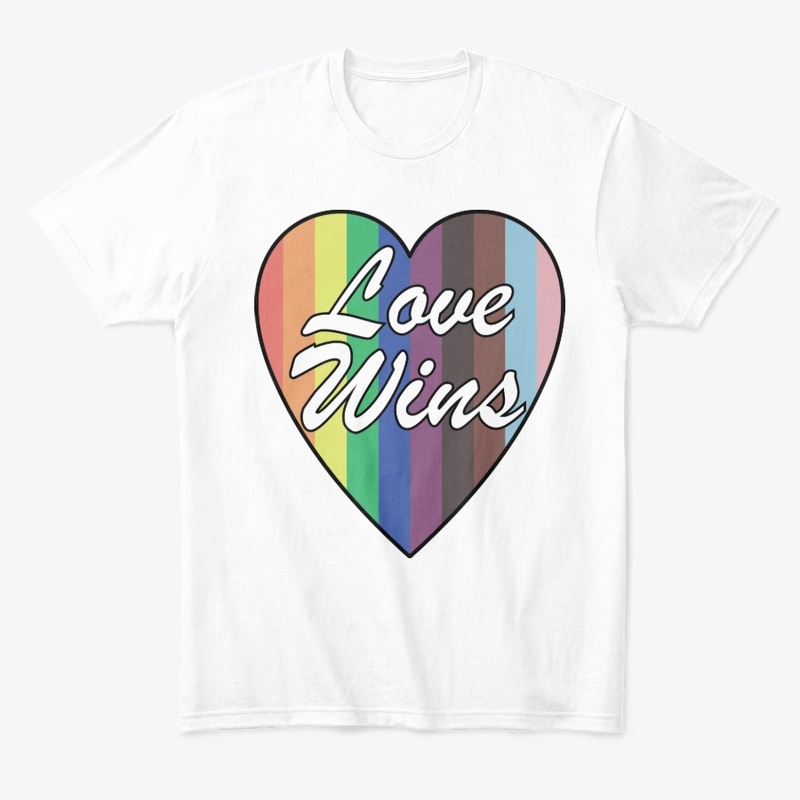Love wins rainbow pride shirt