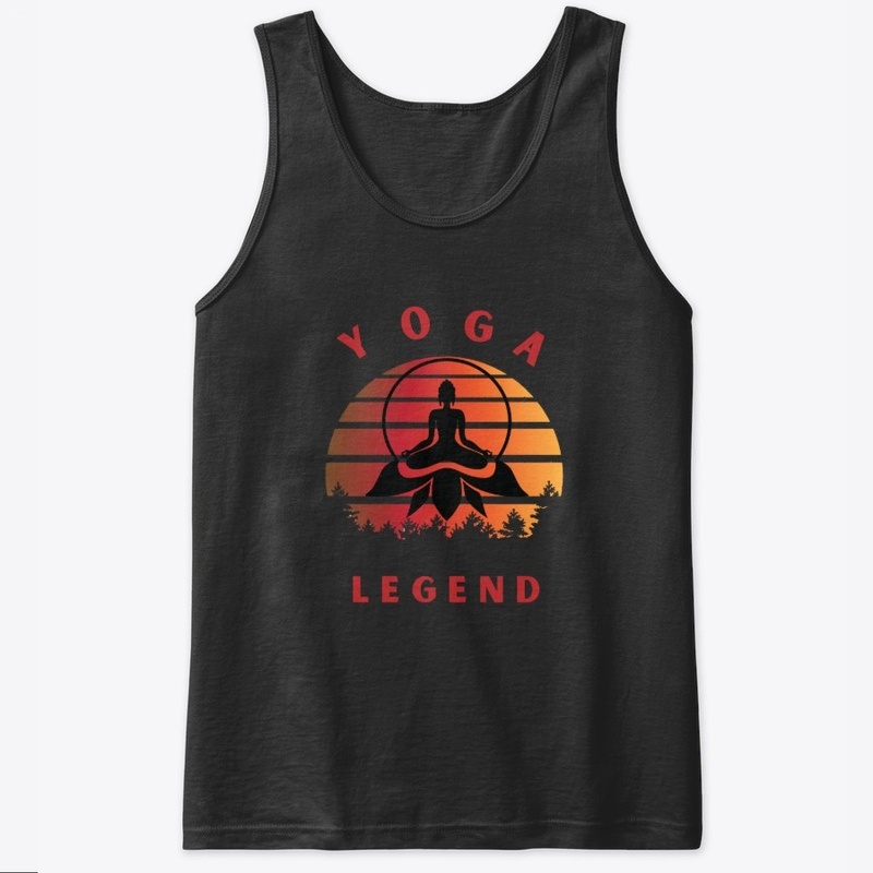 Yoga Legend Retro Vintage Design