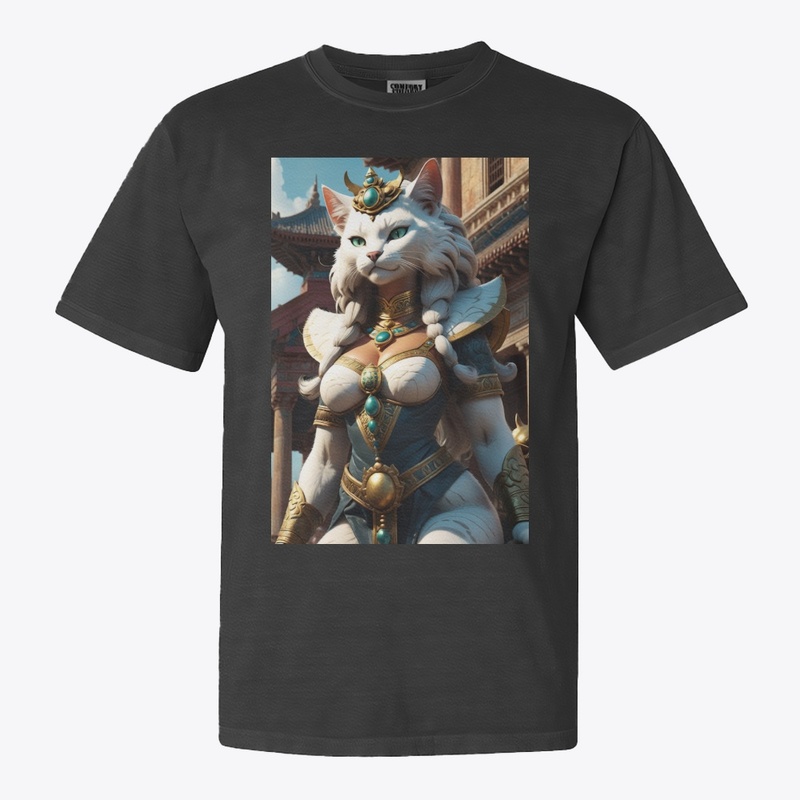 Regal Feline Warrior