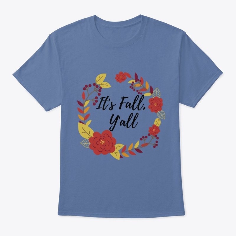 It's Fall Yall Wreath Tshirt